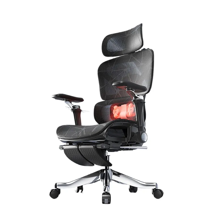 Massage - Kursi Kantor Ergonomis dengan Pemanas dan