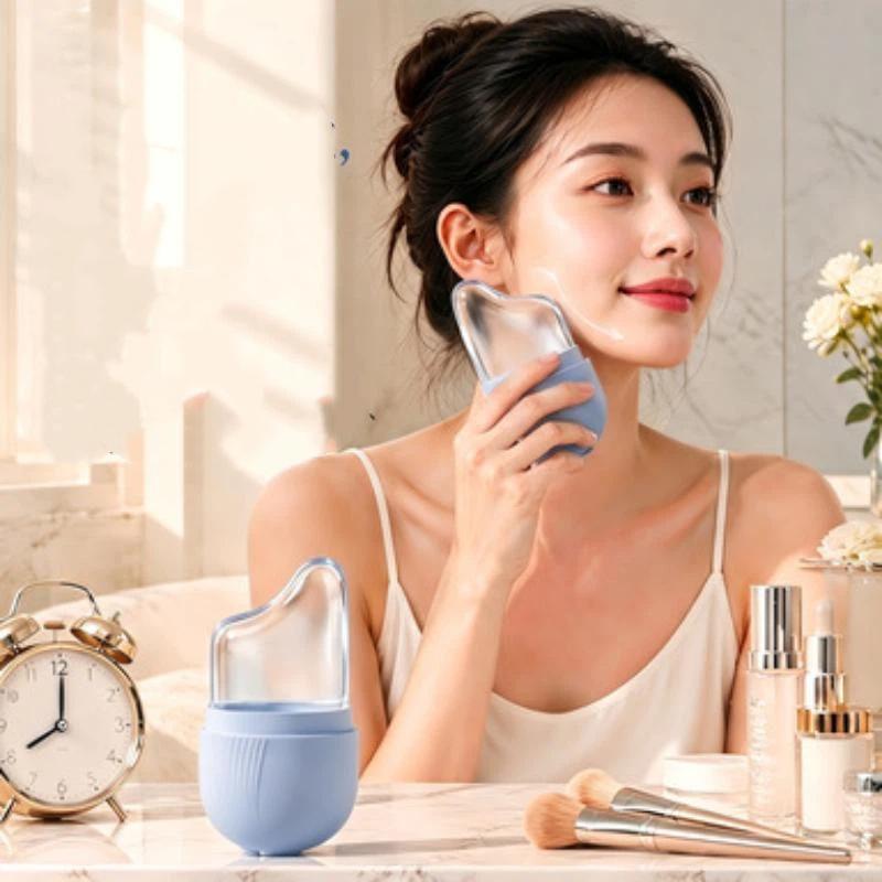 Face Ice Roller Puffiness - {+} Alat Pijat Wajah dan Mata