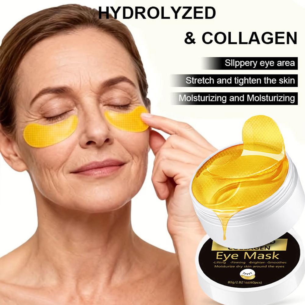 Collagen Under Eye Patches - Retinol Collagen Gold Gel Eye Mask