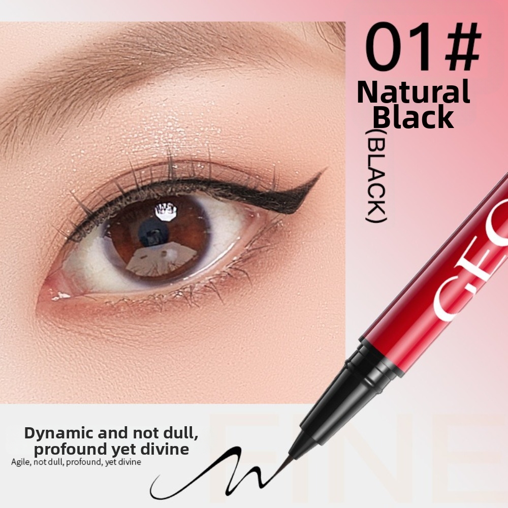 Waterproof Liquid Eyeliner Pen - Eyeliner Cair Super Tipis Tahan Lama,