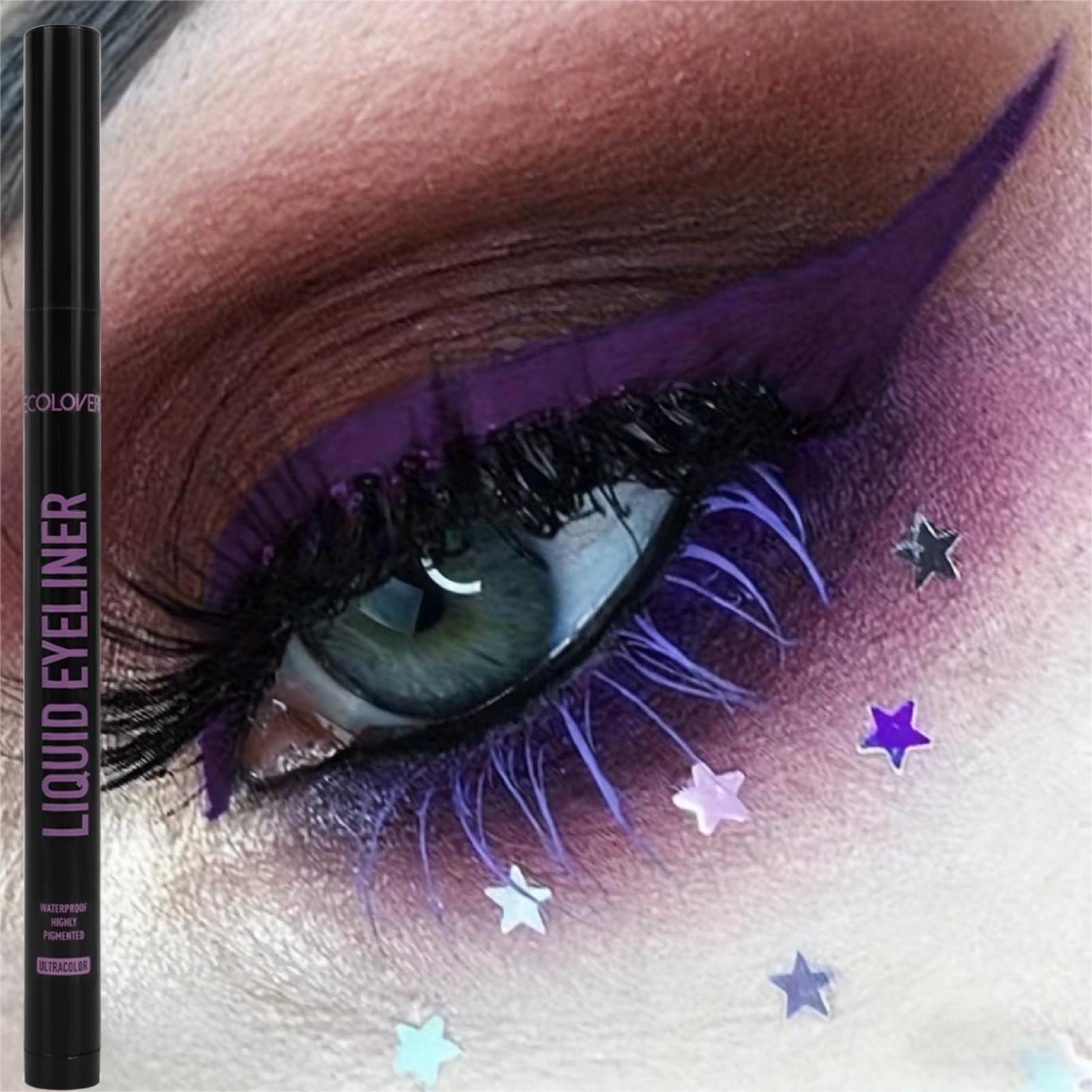Waterproof Liquid Eyeliner Pen - 1 Buah Eyeliner Riasan Mata Tahan
