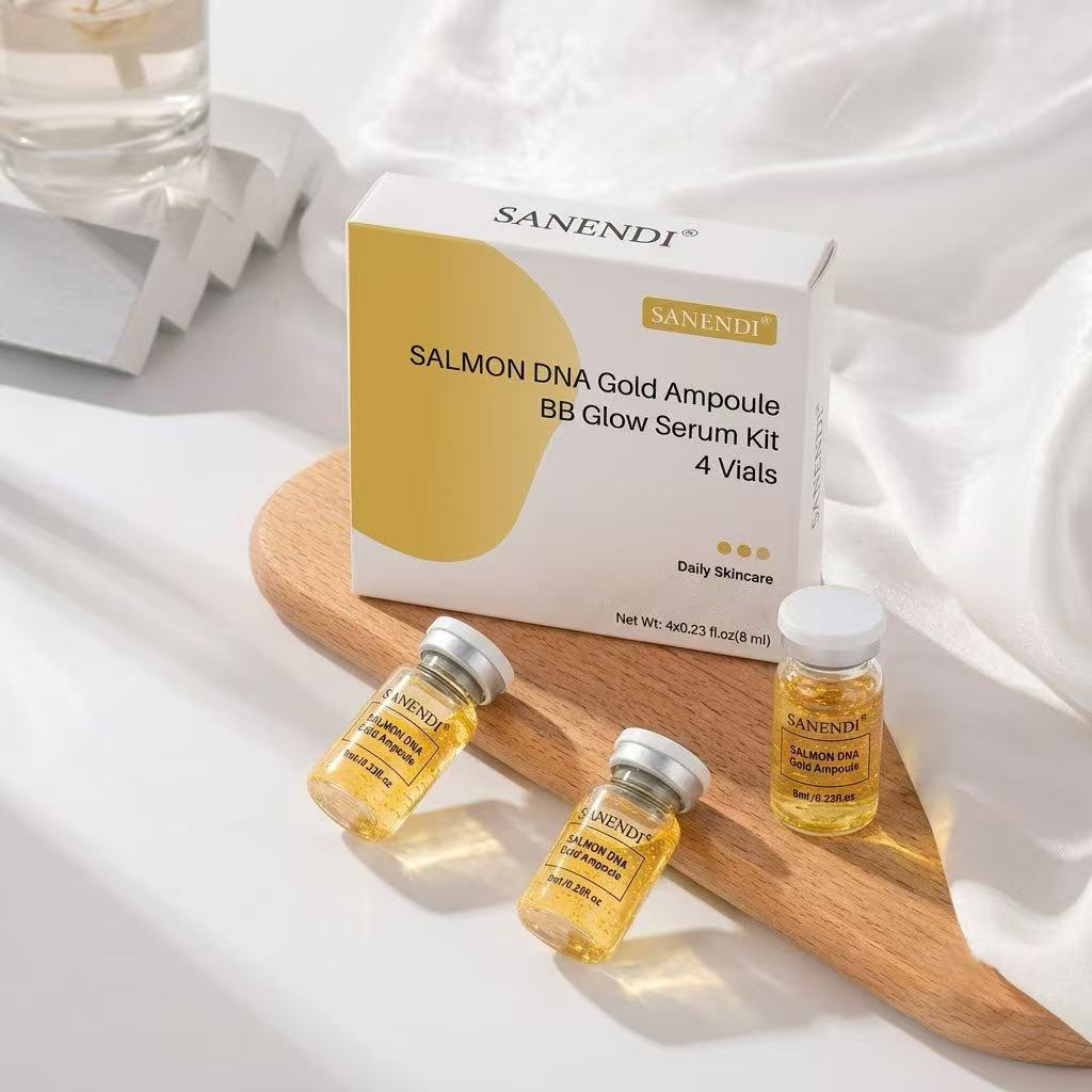 Hyaluronic Acid Facial Serum - 4/12 Botol Serum DNA Salmon BBGLOW