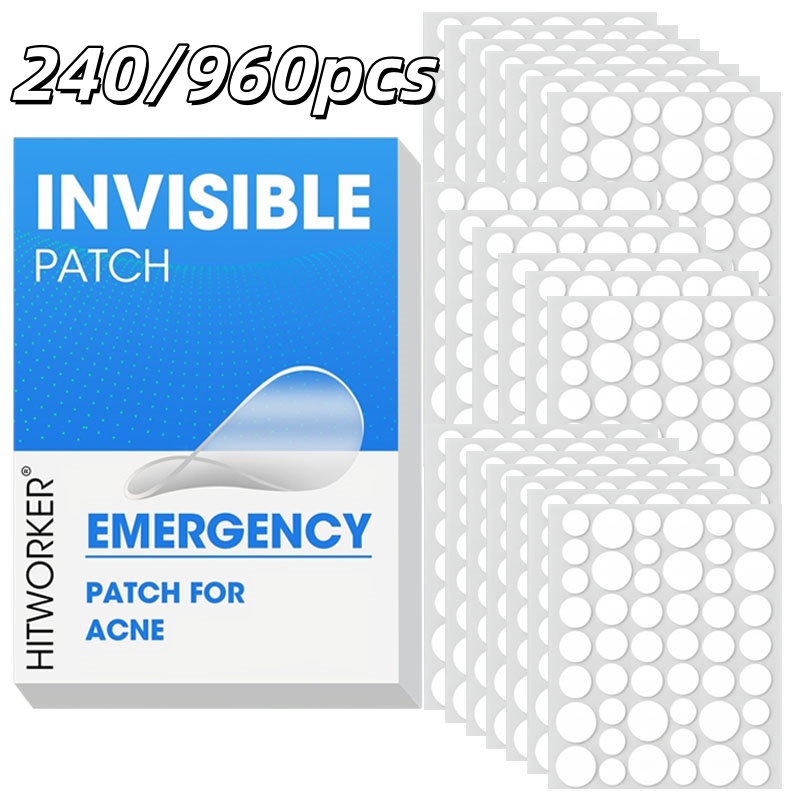 Hydrocolloid Pimple Patch - Plester Jerawat Hidrokoloid (240/960 plester per