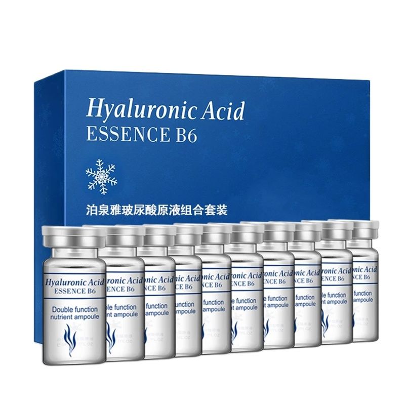 Hyaluronic Acid Facial Serum - BIOAQUA 10 Buah/Lot Serum Perawatan Kulit