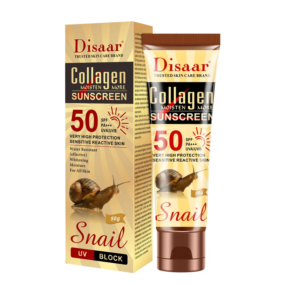 Spf 50 Waterproof Sunscreen - Disaar Krim Pelindung Kolagen Tulang SPF50