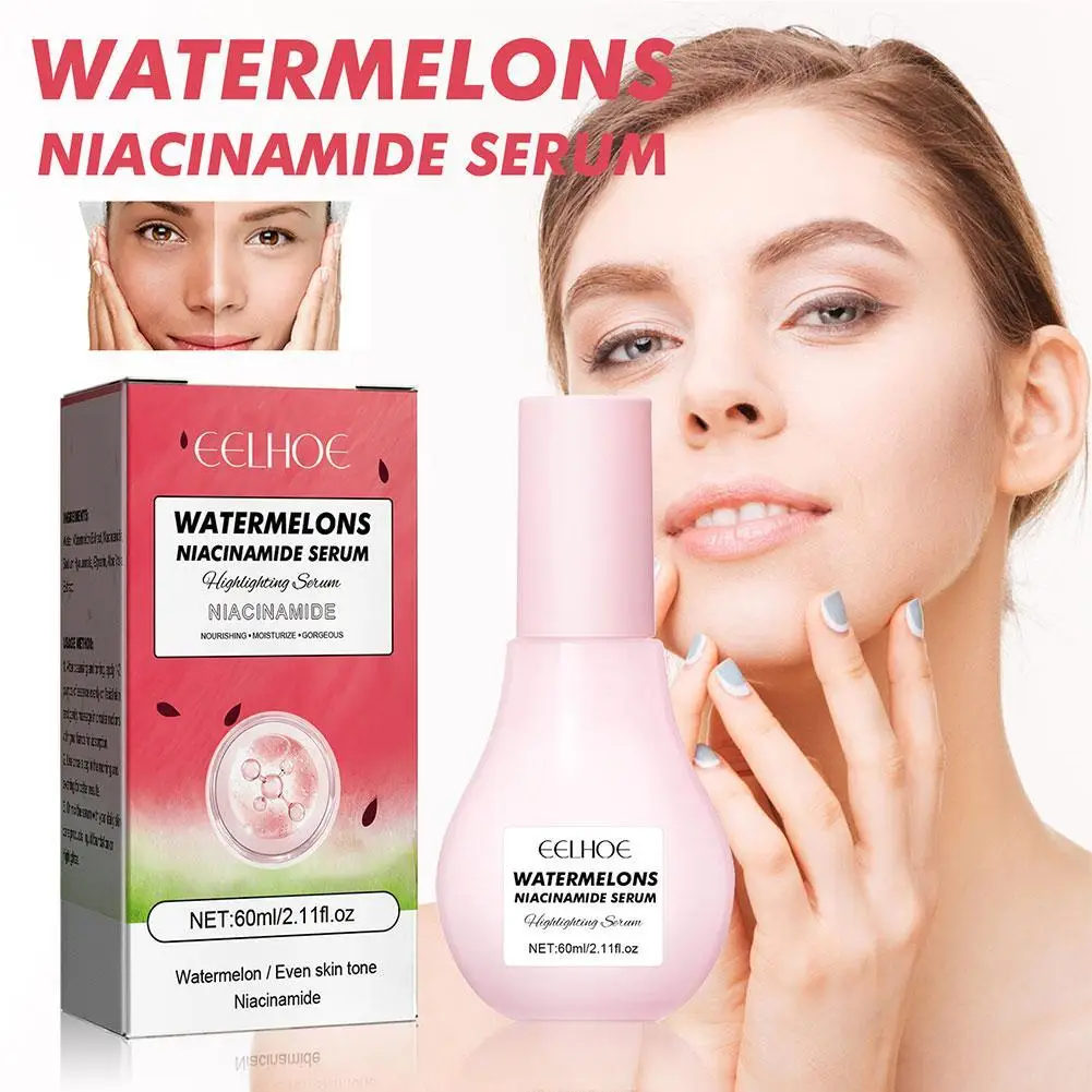 Hyaluronic Acid Facial Serum - Serum Pelembab Niacinamide Cahaya Semangka, Serum