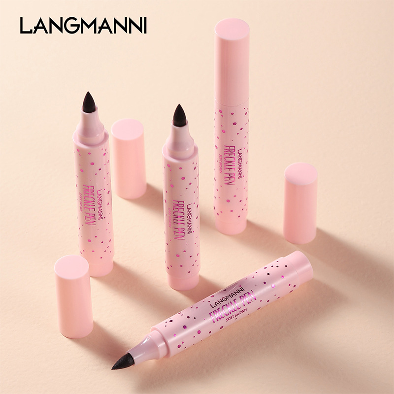 Waterproof Liquid Eyeliner Pen - Langmanni 2 Warna Pena Bintik Tahan