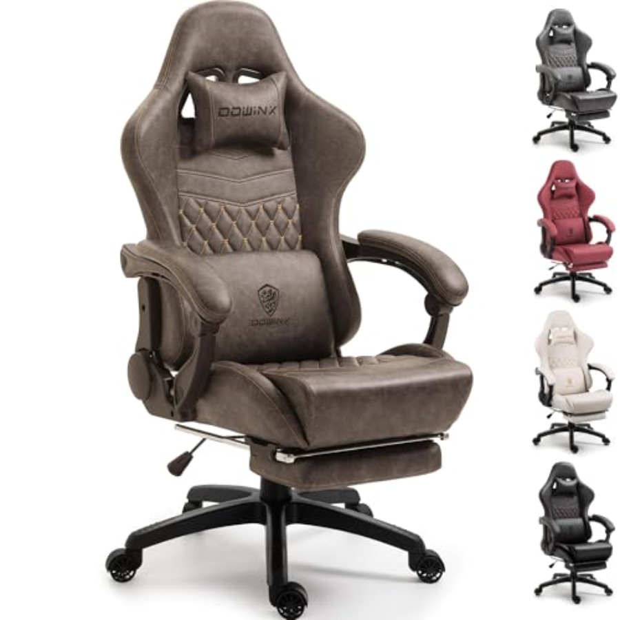 Massage - Kursi Gaming Vintage Ukuran Besar untuk