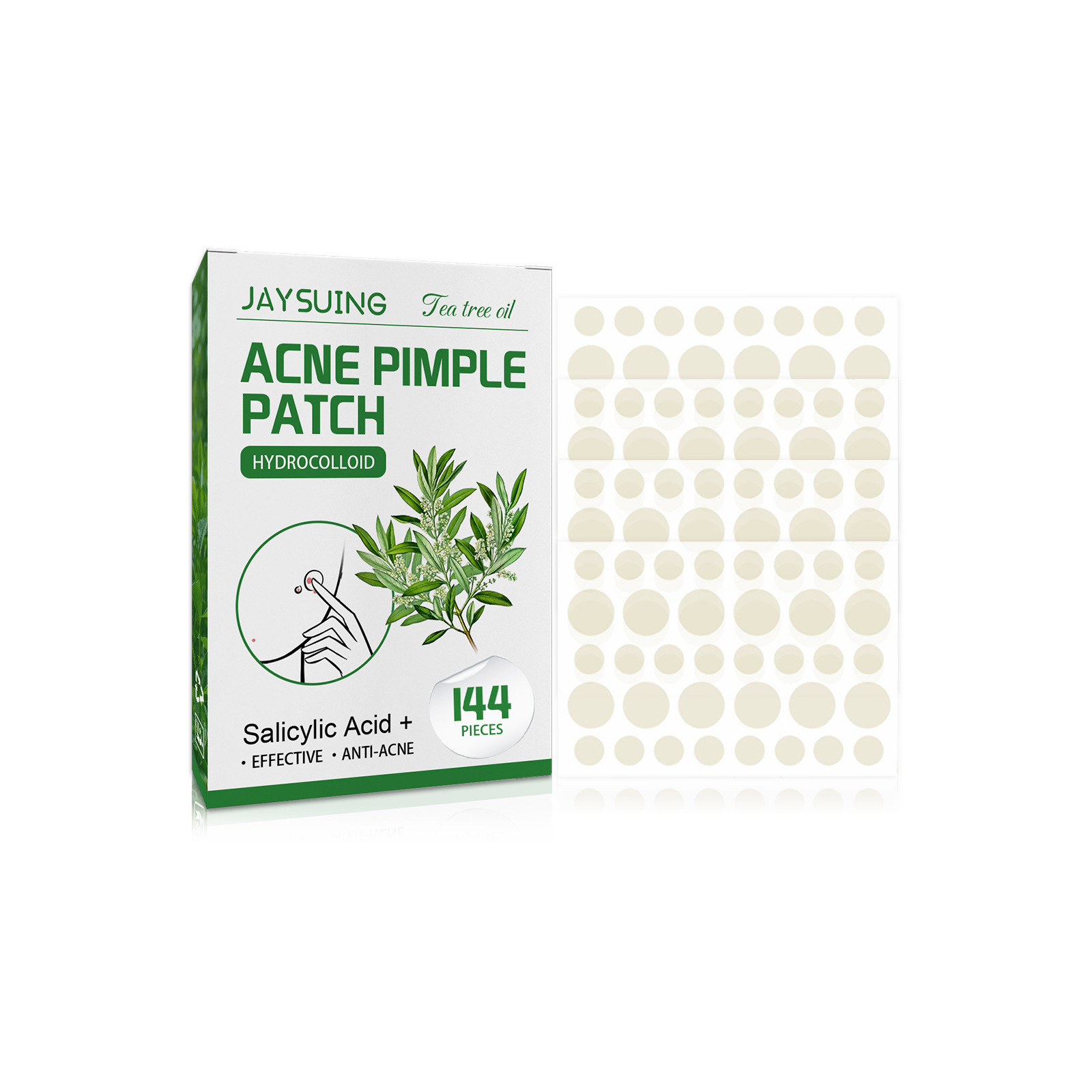 Hydrocolloid Pimple Patch - Patch Jerawat Hidrokoloid - Menyerap Kotoran