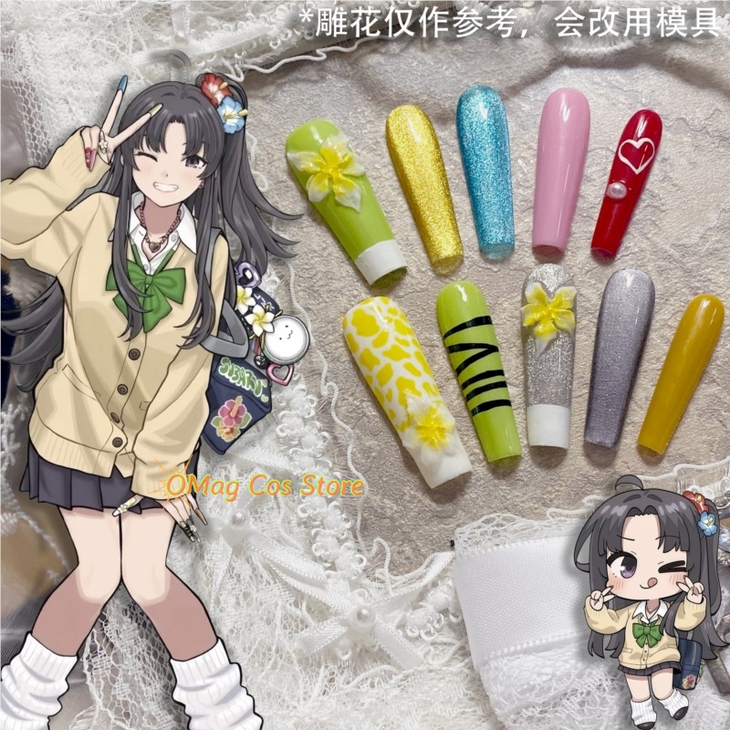 Nail Art - Girls Band Cry Anon Subaru Showa