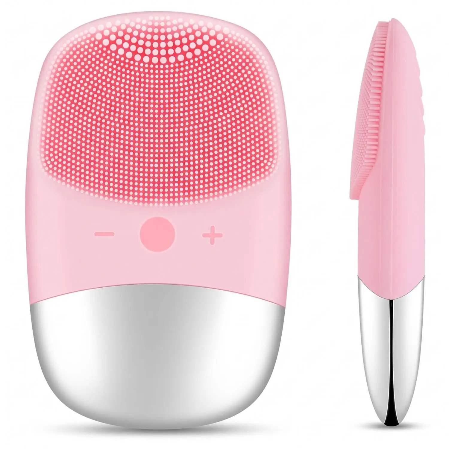 Silicone Face Scrubber Electric - Sikat Pembersih Wajah Elektrik Berbahan Silikon,
