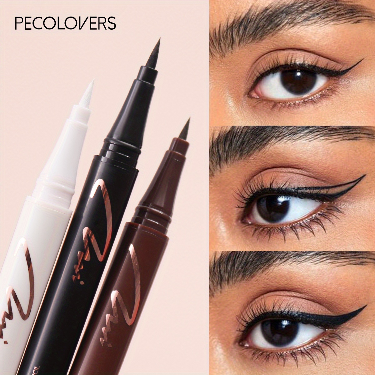 Waterproof Liquid Eyeliner Pen - Ultra-tipis Eyeliner cair tahan air Eyeliner