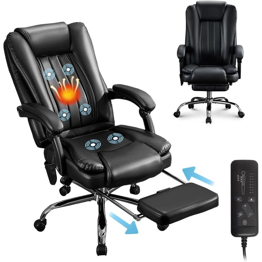 Massage - Kursi Kantor Pijat Ergonomis Mewah dengan