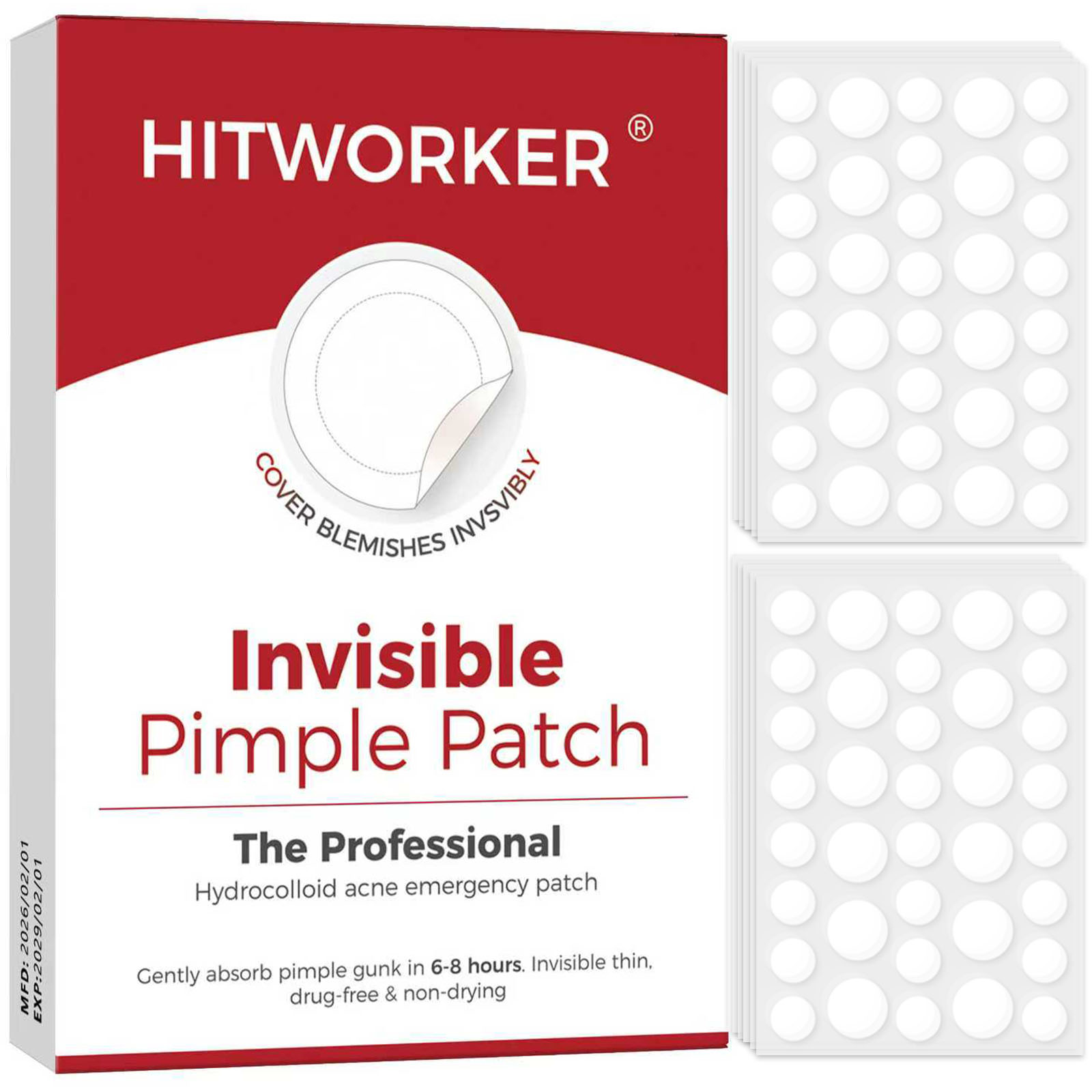 36/360 Lembar Plester Jerawat  - Hydrocolloid Pimple Patch ulasan dan harga