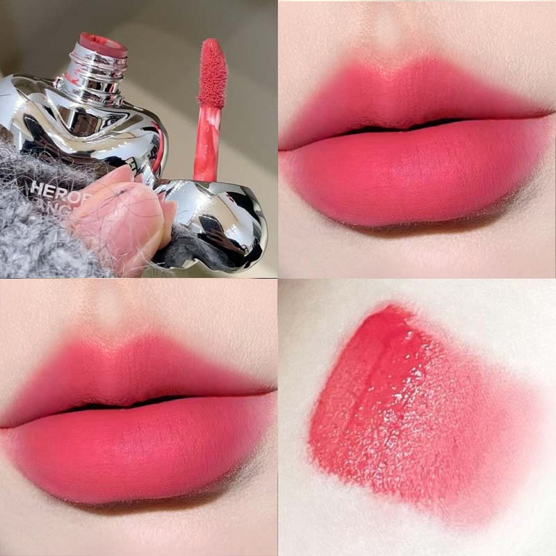 Lipstik Matte Halus Hati Persi - Matte Velvet Lip Tint Long Lasting ulasan dan harga