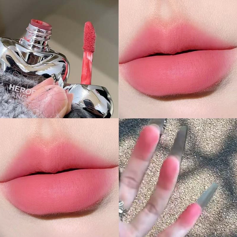 Lipstik Matte Halus Hati Persi - Matte Velvet Lip Tint Long Lasting ulasan dan harga