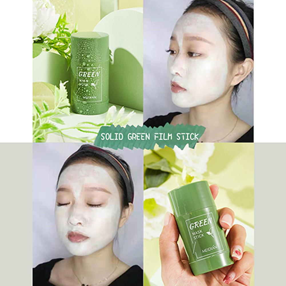Masker Wajah Teh Hijau Padat B - Green Tea Cleansing Clay Mask ulasan dan harga