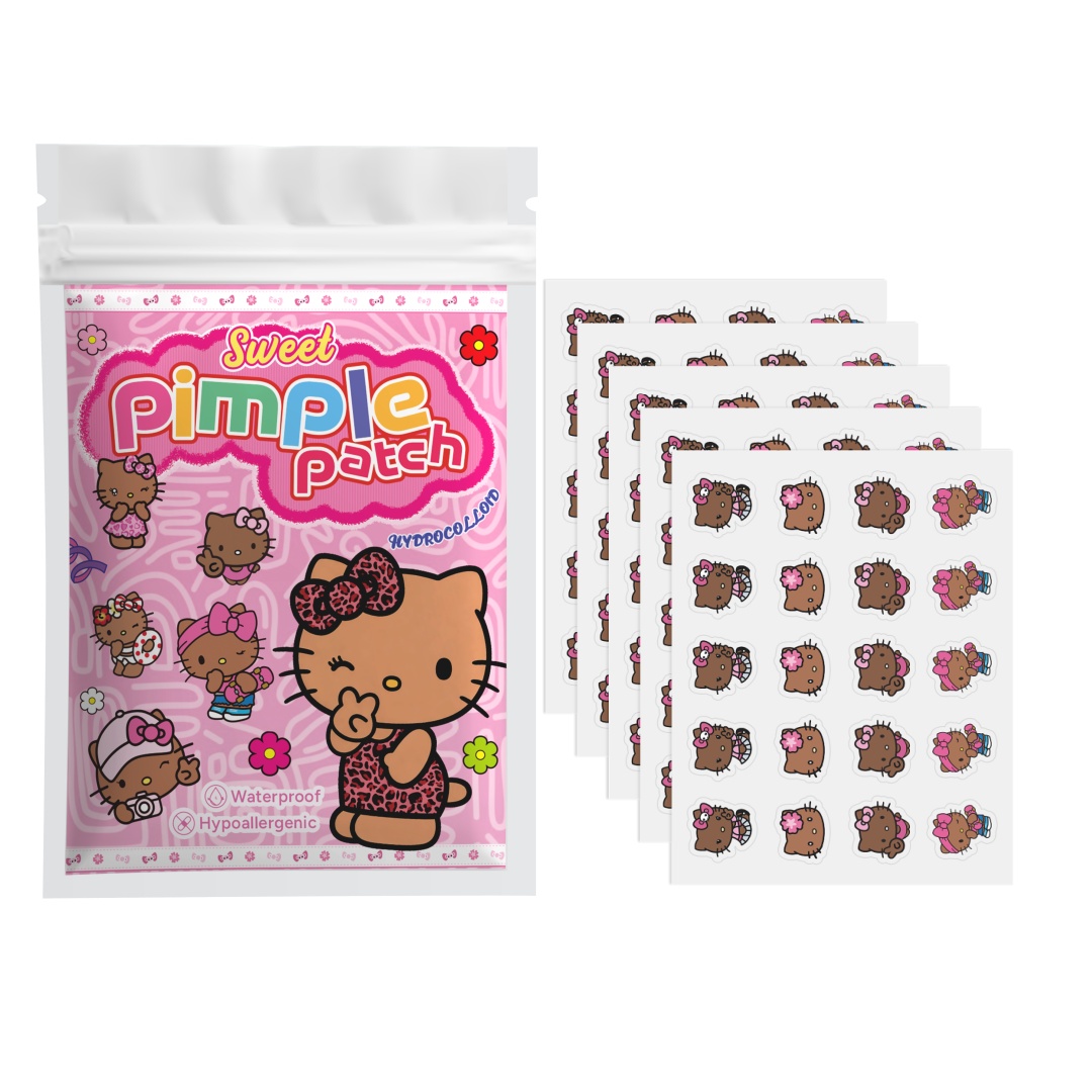 100PCS Hello Kitty Acne Patche - Hydrocolloid Pimple Patch ulasan dan harga