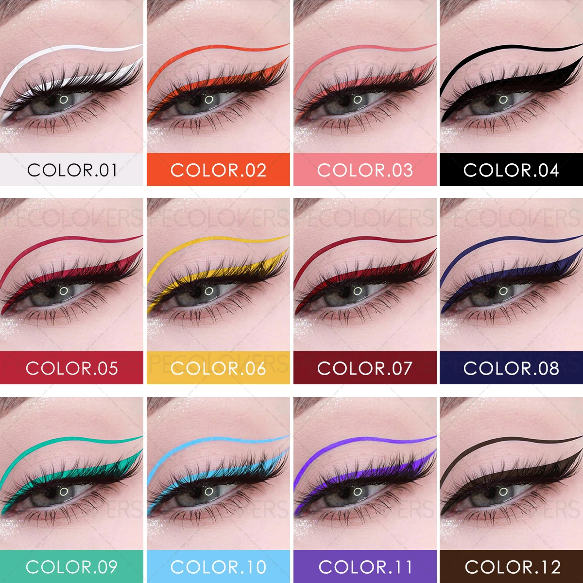 1 Buah Eyeliner Riasan Mata Ta - Waterproof Liquid Eyeliner Pen ulasan dan harga