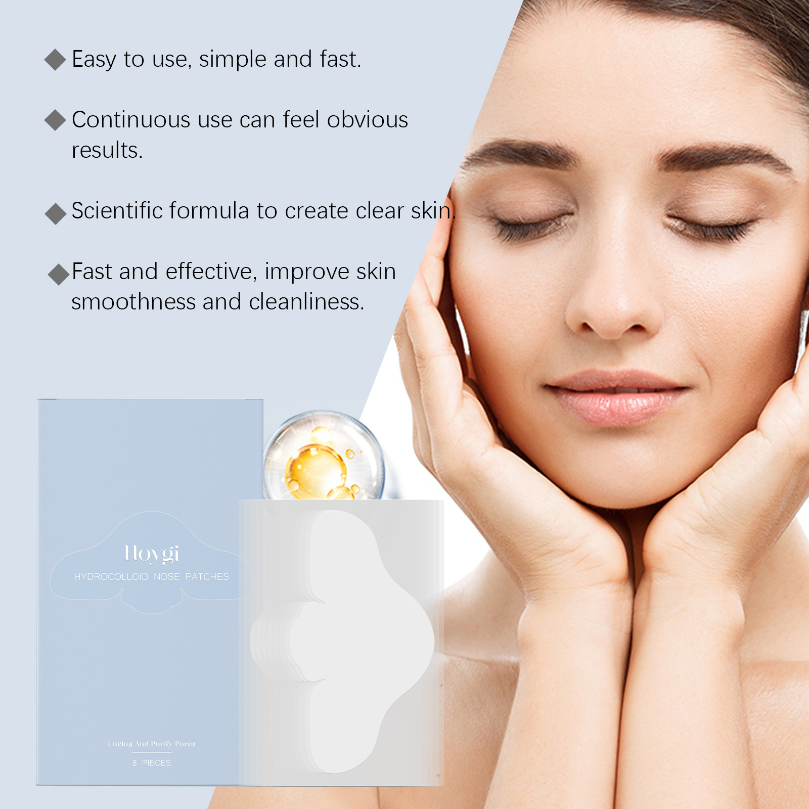 Asam Salisilat Strip Pori Hidu - Salicylic Acid Blackhead Remover ulasan dan harga