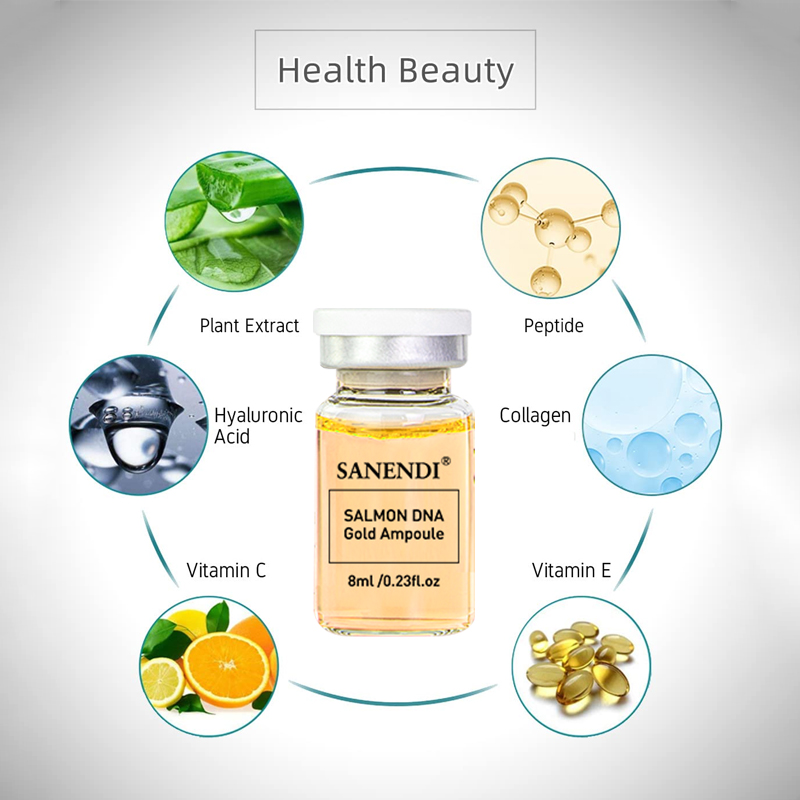 4/12 Botol Serum DNA Salmon BB - Hyaluronic Acid Facial Serum ulasan dan harga