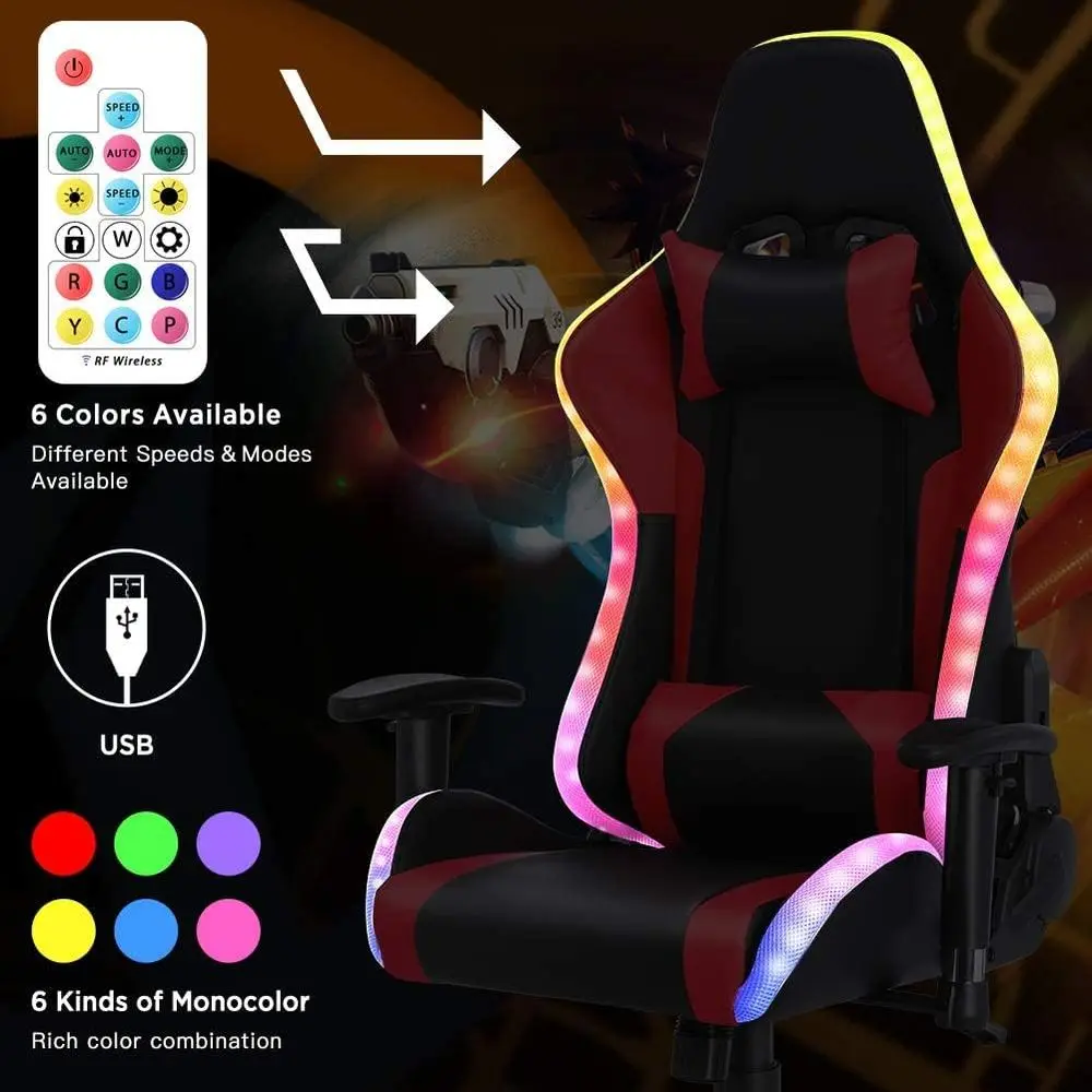 Kursi Gaming Ergonomis dengan  - Massage ulasan dan harga