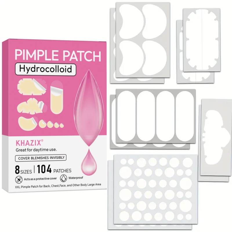 360pcs Plester Jerawat Teknolo - Hydrocolloid Pimple Patch ulasan dan harga