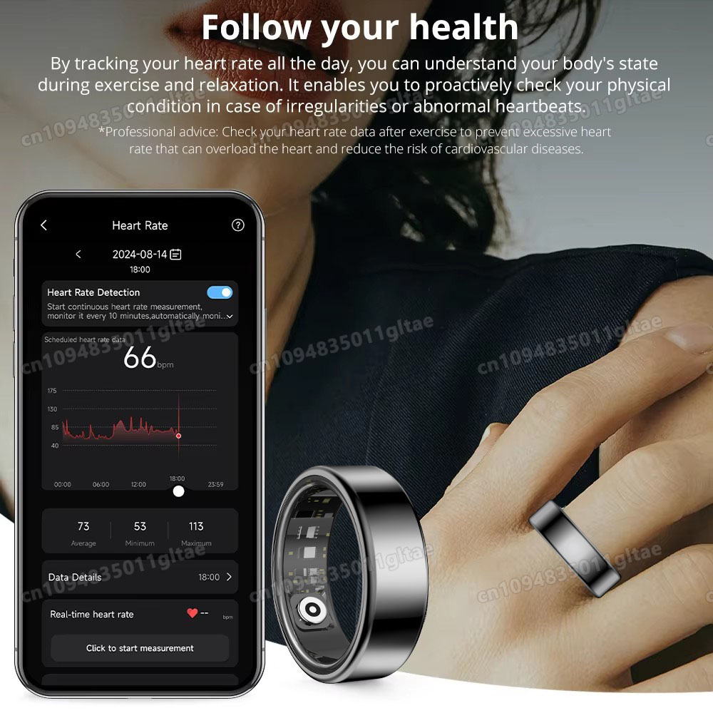 Cincin Pintar R10 Dengan Kotak - Health Monitors ulasan dan harga