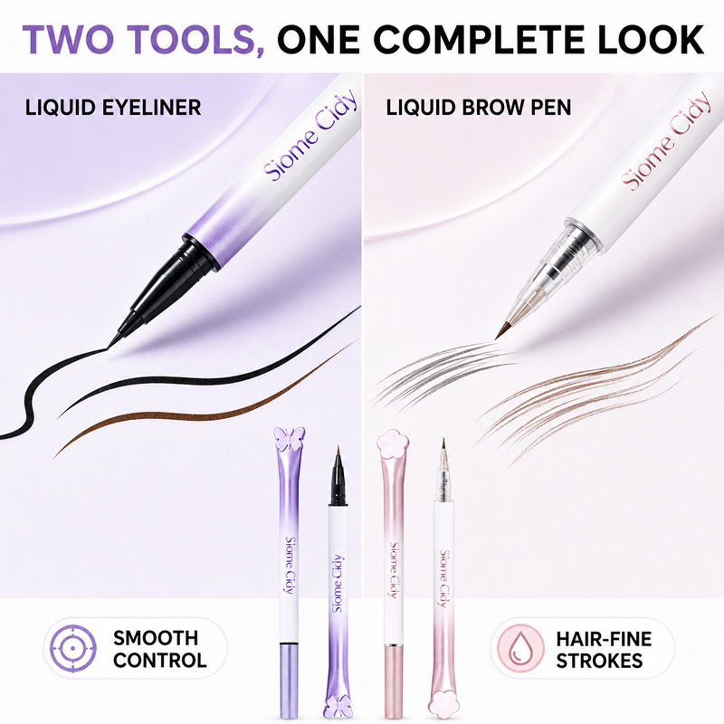 Siome Cidy 4PCS Set Eyeliner C - Waterproof Liquid Eyeliner Pen ulasan dan harga