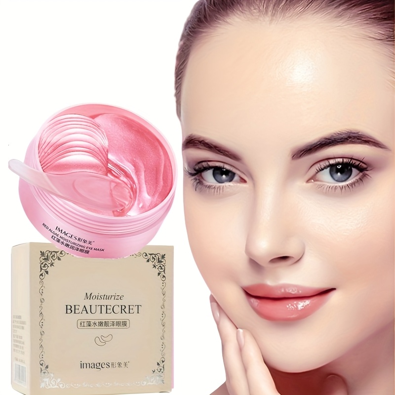 60 Buah Masker Mata Alga Merah - Collagen Under Eye Patches ulasan dan harga