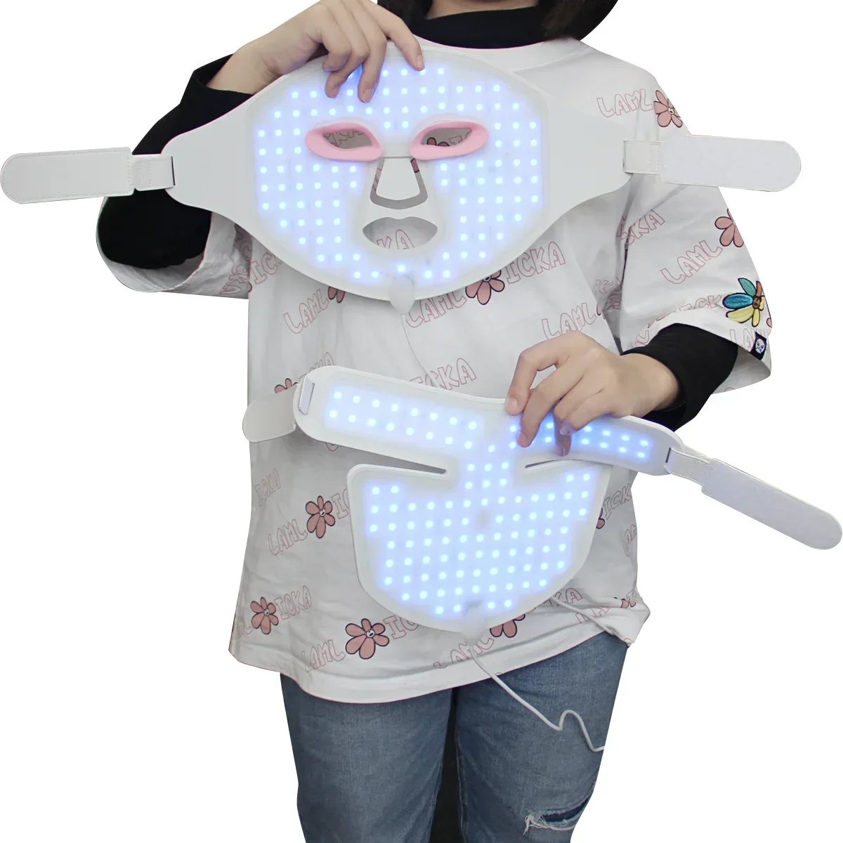 Ideatherapy Red Therapy Silico - Led Light Therapy Face Mask ulasan dan harga