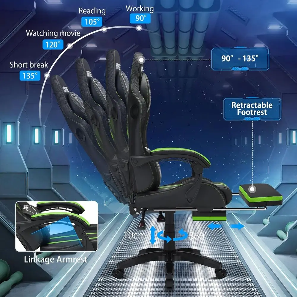 Kursi Gaming Pijat Ergonomis u - Massage ulasan dan harga