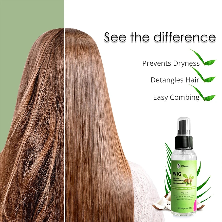 100ml Perawatan Wig Leave In C - Hair Care ulasan dan harga