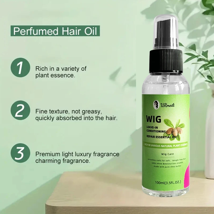 100ml Perawatan Wig Leave In C - Hair Care ulasan dan harga