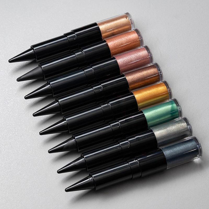 Eyeshadow Cair Warna-warni 2 D - Waterproof Liquid Eyeliner Pen ulasan dan harga