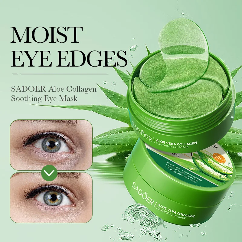 SAODER 60 Buah Patch Mata Kola - Collagen Under Eye Patches ulasan dan harga