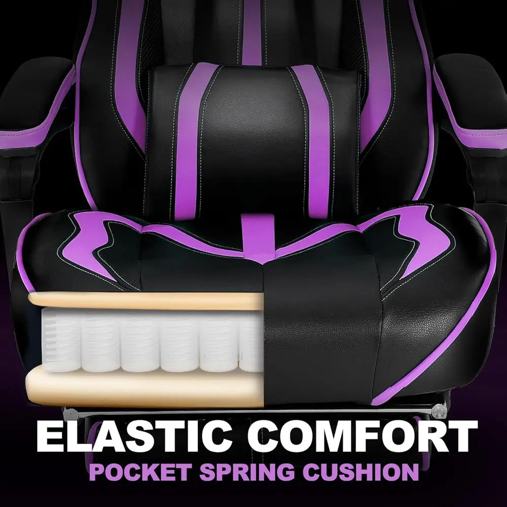 Kursi Gaming Ergonomis untuk D - Massage ulasan dan harga