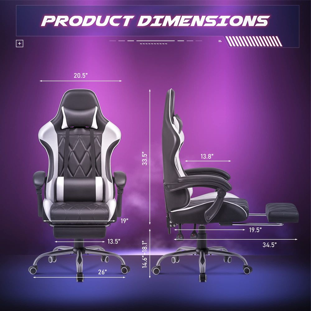 Kursi Gaming, Kursi Komputer d - Massage ulasan dan harga