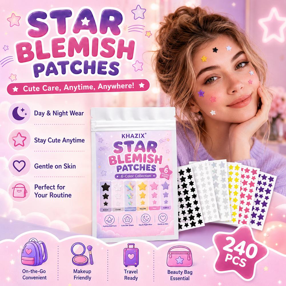 240PCS Plester Jerawat Bentuk  - Hydrocolloid Pimple Patch ulasan dan harga