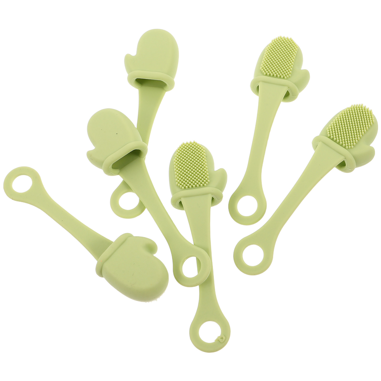 6Pcs Sikat Pembersih Wajah Sil - Silicone Face Scrubber Electric ulasan dan harga