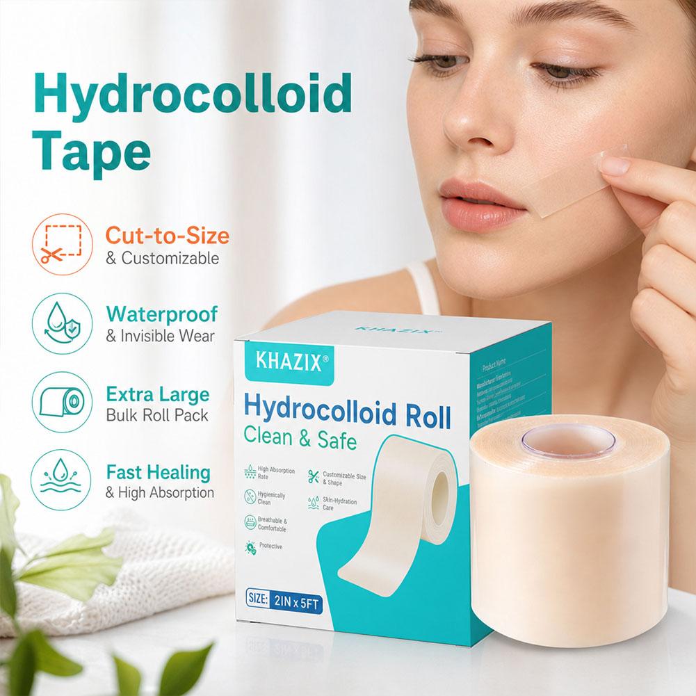 1 rol Plester Jerawat Hidrokol - Hydrocolloid Pimple Patch ulasan dan harga