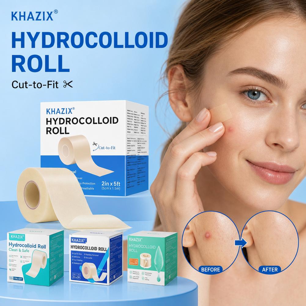 1 rol Plester Jerawat Hidrokol - Hydrocolloid Pimple Patch ulasan dan harga