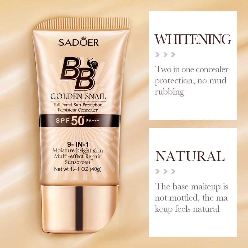 Sunscreen BB Cream SPF50, Alas - Spf 50 Waterproof Sunscreen ulasan dan harga