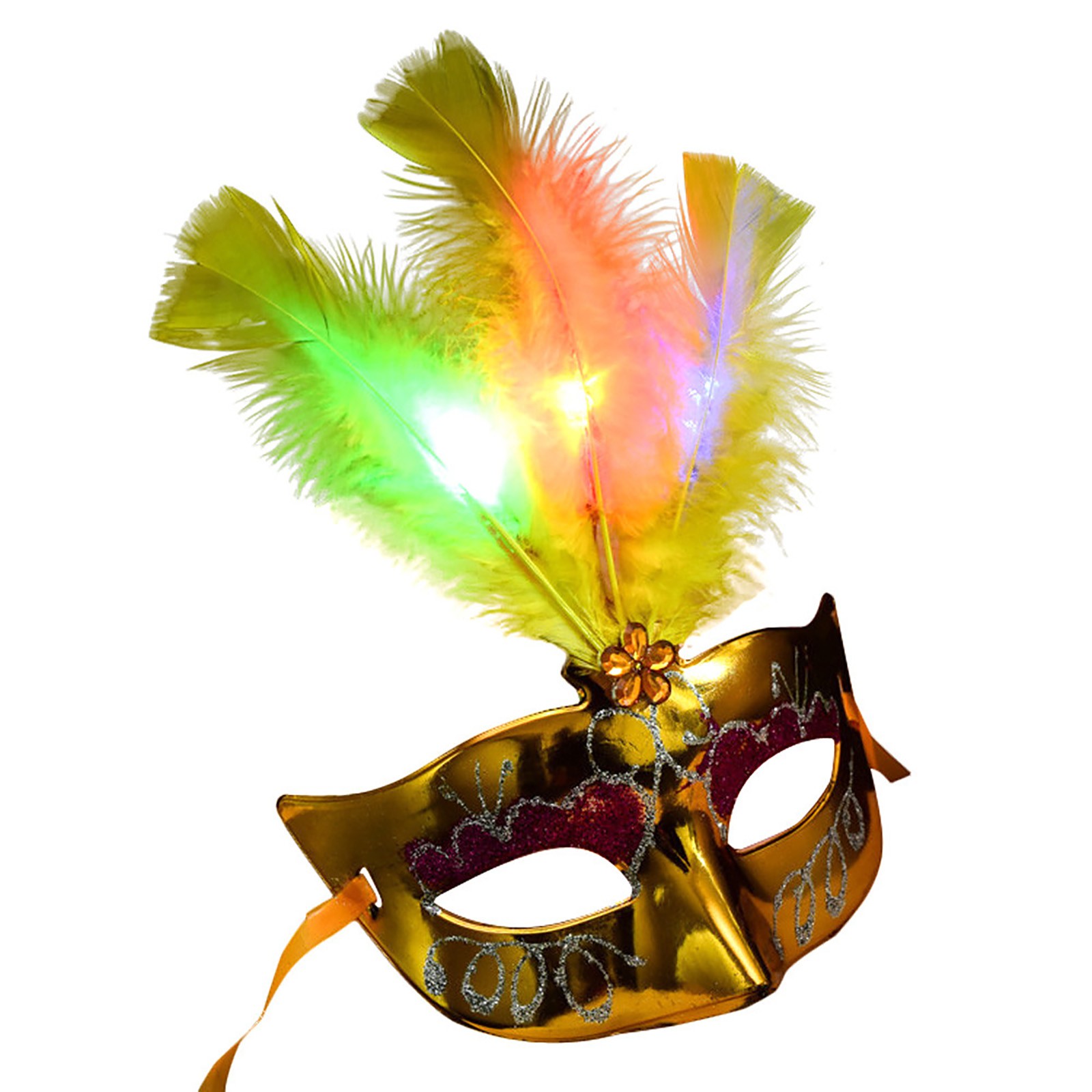 Masker LED bulu bercahaya Karn - Led Light Therapy Face Mask ulasan dan harga