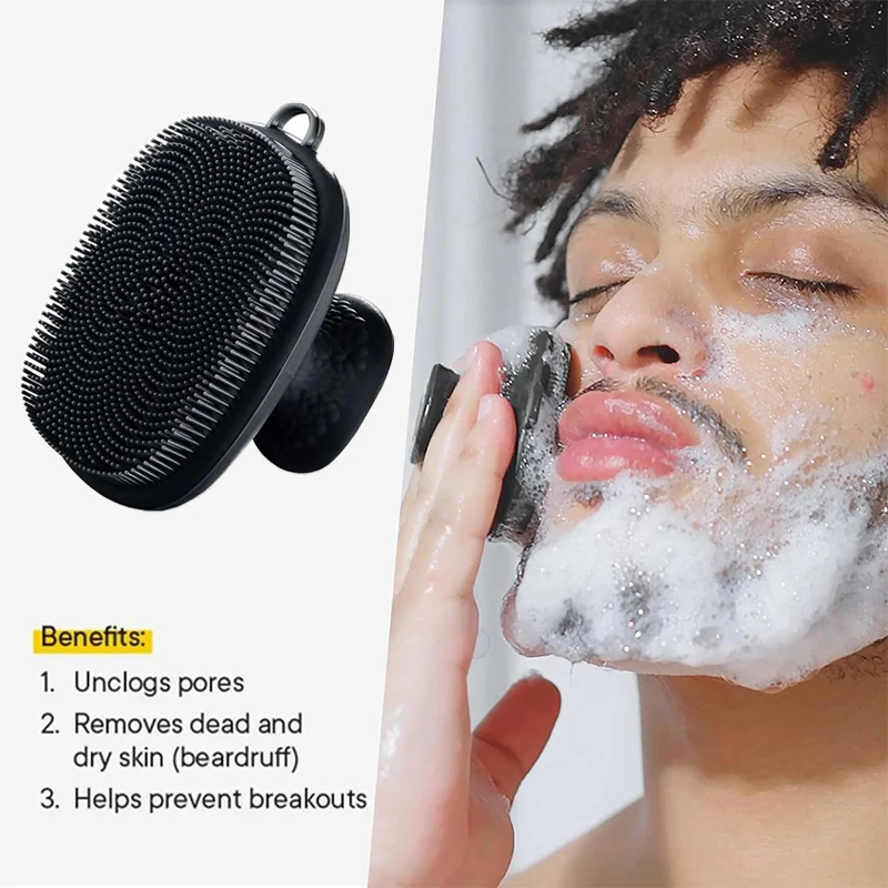 Sikat Wajah Silikon untuk Pria - Silicone Face Scrubber Electric ulasan dan harga