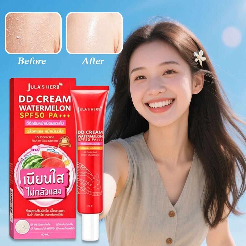 Krim DD Semangka SPF50 PA+++ T - Spf 50 Waterproof Sunscreen ulasan dan harga