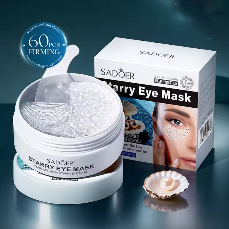 60 Buah Masker Mata Kolagen Kr - Collagen Under Eye Patches ulasan dan harga