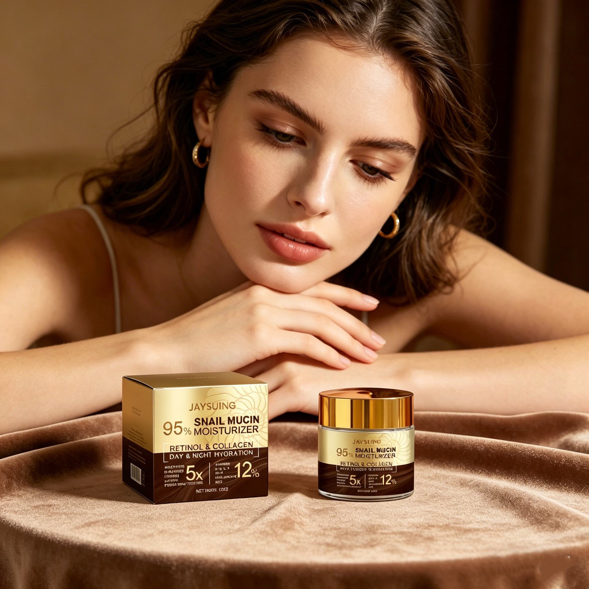 95% Siput Musin Pelembab Kolag - Retinol Anti Wrinkle Cream ulasan dan harga