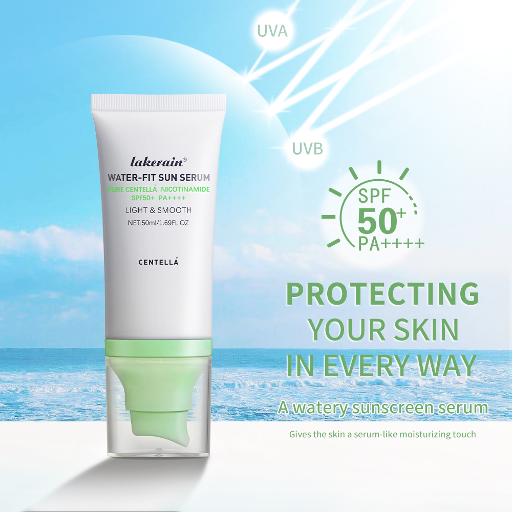 Tabir surya SPF 50 Centella As - Spf 50 Waterproof Sunscreen ulasan dan harga