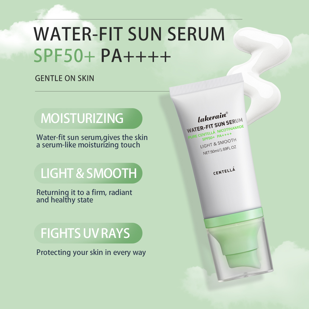 Tabir surya SPF 50 Centella As - Spf 50 Waterproof Sunscreen ulasan dan harga